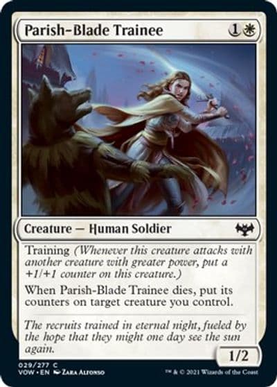 Parish Blade Trainee Innistrad: Crimson Vow Magic card