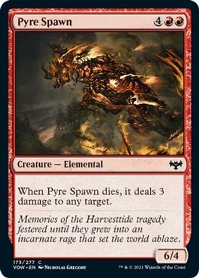 Pyre Spawn Innistrad: Crimson Vow Magic card