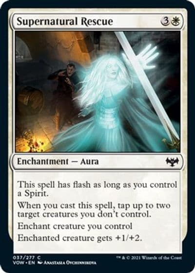 Supernatural Rescue Innistrad: Crimson Vow Magic card