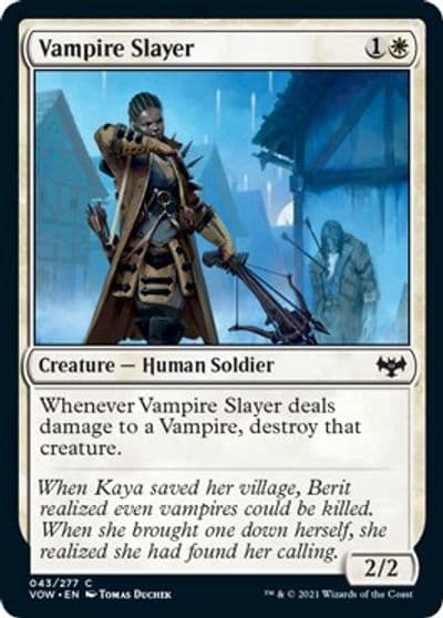 Vampire Slayer Innistrad: Crimson Vow Magic card