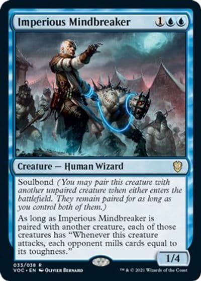 Imperious Mindbreaker Commander: Innistrad: Crimson Vow Magic card