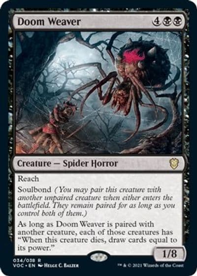 Doom Weaver Commander: Innistrad: Crimson Vow Magic card