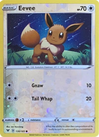 Eevee (Reverse Cosmos Holo) Miscellaneous Cards & Products Pokemon card