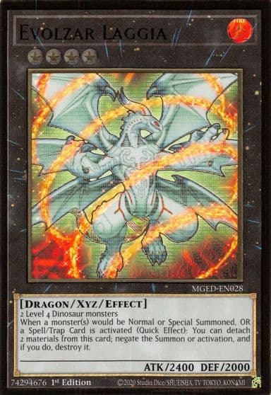 Evolzar Laggia Maximum Gold: El Dorado Yu-Gi-Oh! card