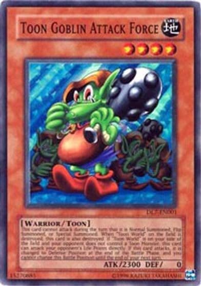 Toon Goblin Attack Force Duelist League Promo Yu-Gi-Oh! card