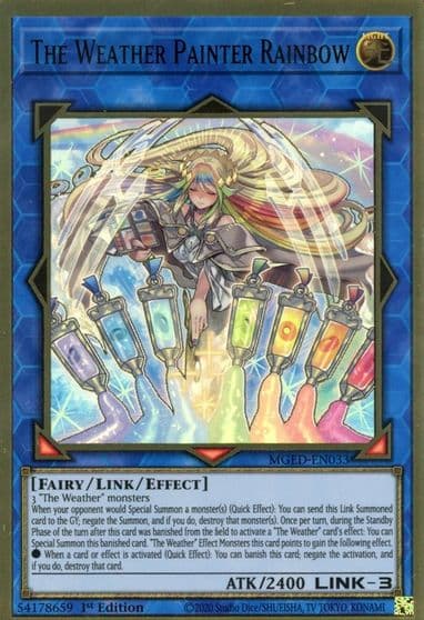 The Weather Painter Rainbow Maximum Gold: El Dorado Yu-Gi-Oh! card
