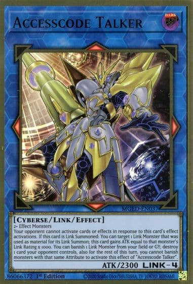 Accesscode Talker Maximum Gold: El Dorado Yu-Gi-Oh! card