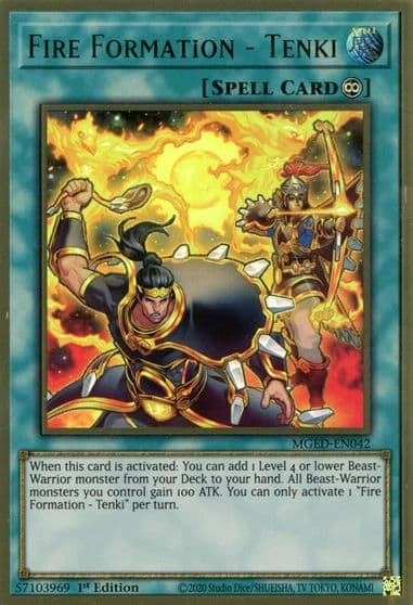 Fire Formation Tenki Maximum Gold: El Dorado Yu-Gi-Oh! card