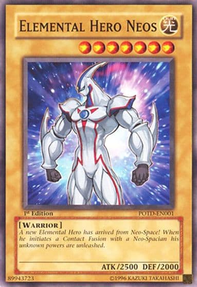 Elemental Hero Neos Power of the Duelist Yu-Gi-Oh! card
