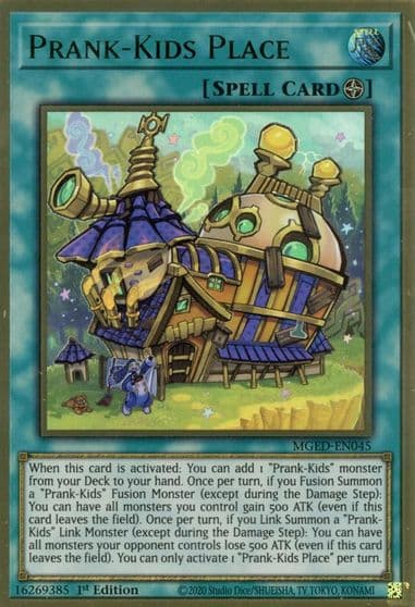 Prank Kids Place Maximum Gold: El Dorado Yu-Gi-Oh! card