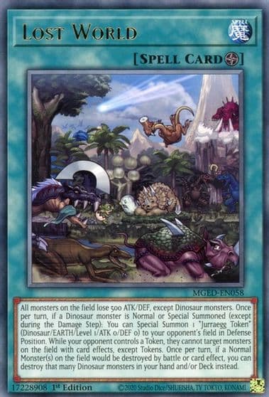 Lost World Maximum Gold: El Dorado Yu-Gi-Oh! card