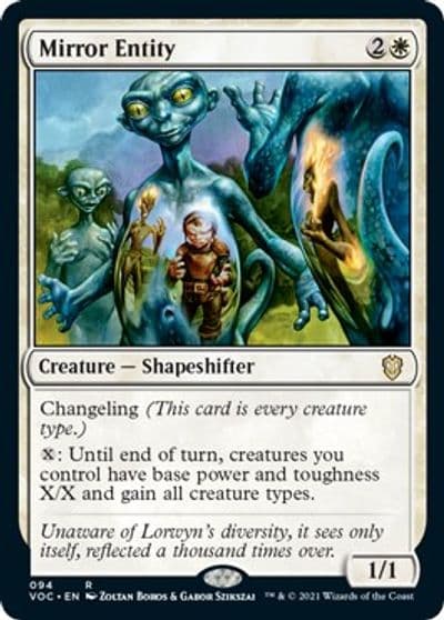 Mirror Entity Commander: Innistrad: Crimson Vow Magic card