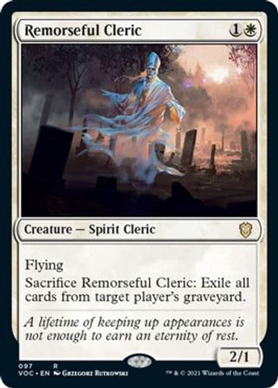 Remorseful Cleric Commander: Innistrad: Crimson Vow Magic card