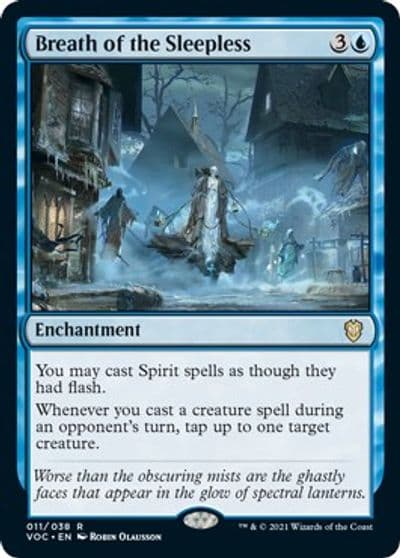 Breath of the Sleepless Commander: Innistrad: Crimson Vow Magic card
