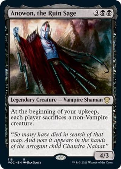 Anowon the Ruin Sage Commander: Innistrad: Crimson Vow Magic card