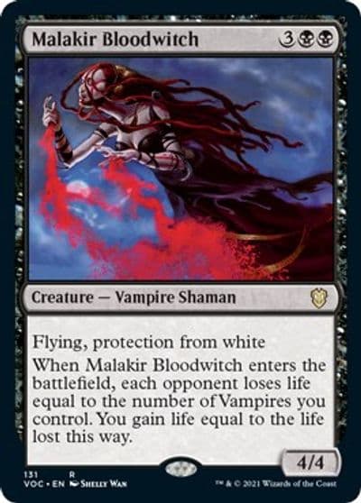 Malakir Bloodwitch Commander: Innistrad: Crimson Vow Magic card