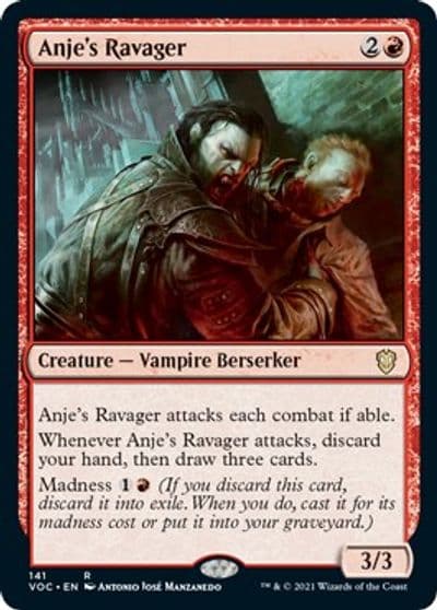 Anjes Ravager Commander: Innistrad: Crimson Vow Magic card