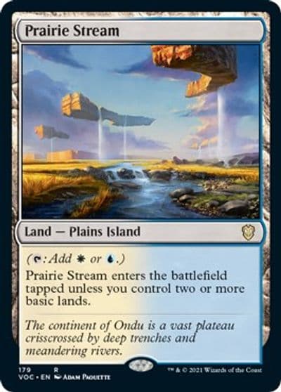 Prairie Stream Commander: Innistrad: Crimson Vow Magic card