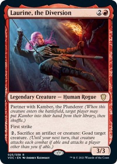 Laurine the Diversion Commander: Innistrad: Crimson Vow Magic card