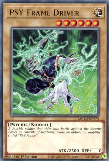 PSY Frame Driver Maximum Gold: El Dorado Yu-Gi-Oh! card
