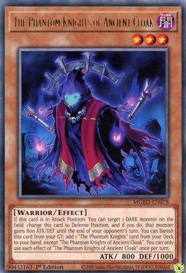 The Phantom Knights of Ancient Cloak Maximum Gold: El Dorado Yu-Gi-Oh! card