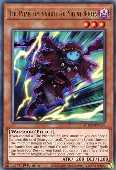The Phantom Knights of Silent Boots Maximum Gold: El Dorado Yu-Gi-Oh! card