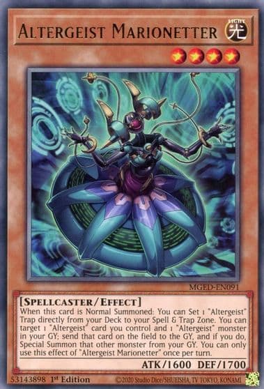 Altergeist Marionetter Maximum Gold: El Dorado Yu-Gi-Oh! card