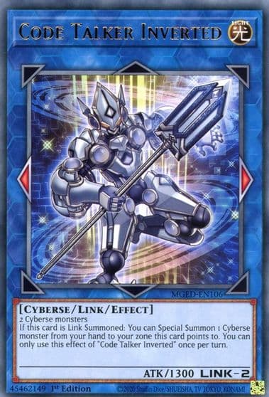 Code Talker Inverted Maximum Gold: El Dorado Yu-Gi-Oh! card
