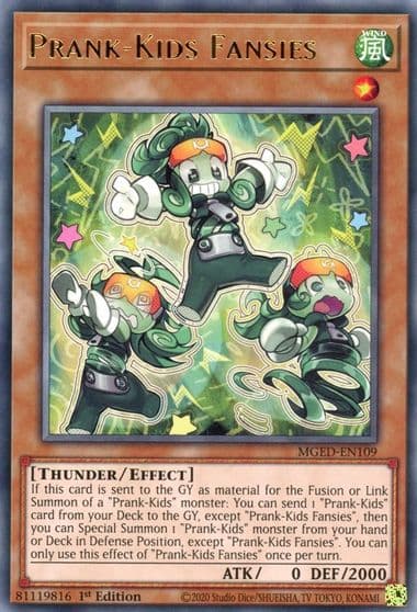 Prank Kids Fansies Maximum Gold: El Dorado Yu-Gi-Oh! card