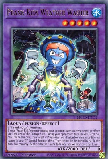 Prank Kids Weather Washer Maximum Gold: El Dorado Yu-Gi-Oh! card