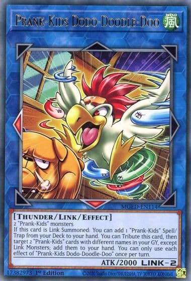 Prank Kids Dodo Doodle Doo Maximum Gold: El Dorado Yu-Gi-Oh! card