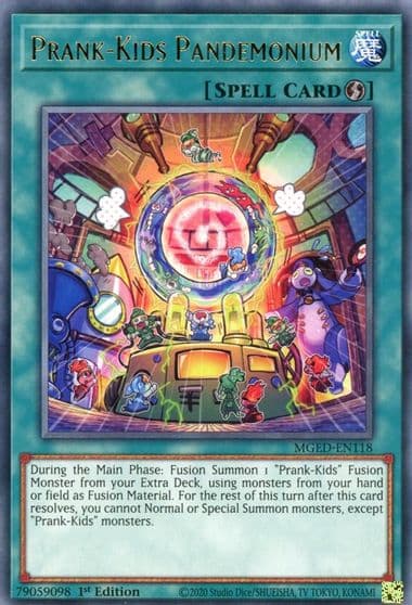 Prank Kids Pandemonium Maximum Gold: El Dorado Yu-Gi-Oh! card