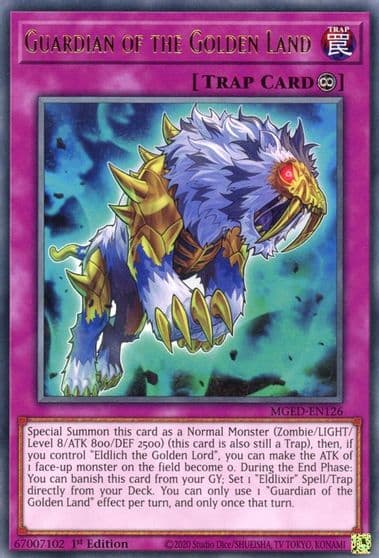Guardian of the Golden Land Maximum Gold: El Dorado Yu-Gi-Oh! card