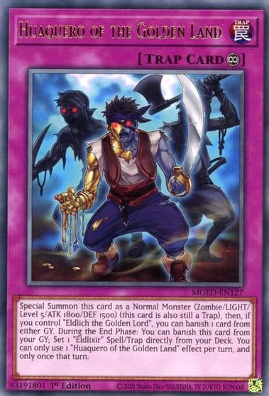 Huaquero of the Golden Land Maximum Gold: El Dorado Yu-Gi-Oh! card