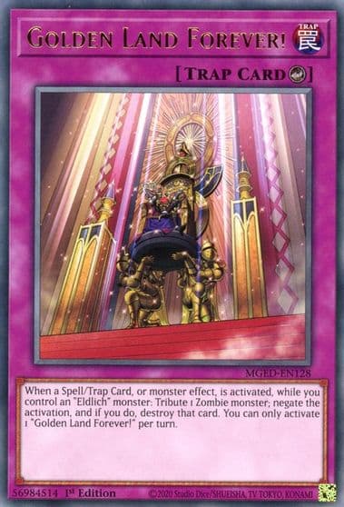 Golden Land Forever Maximum Gold: El Dorado Yu-Gi-Oh! card