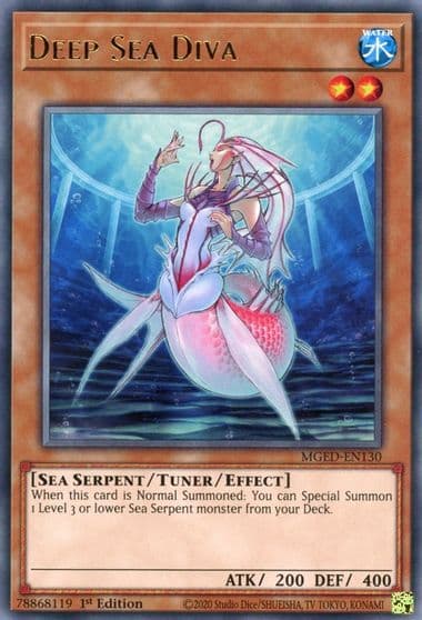 Deep Sea Diva Maximum Gold: El Dorado Yu-Gi-Oh! card