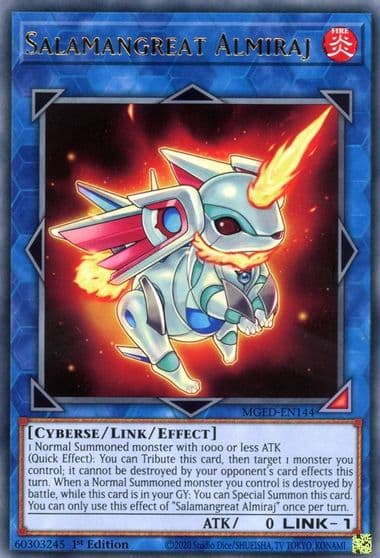 Salamangreat Almiraj Maximum Gold: El Dorado Yu-Gi-Oh! card
