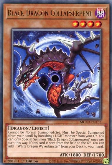 Black Dragon Collapserpent Maximum Gold: El Dorado Yu-Gi-Oh! card