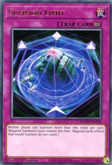 Summon Limit Maximum Gold: El Dorado Yu-Gi-Oh! card
