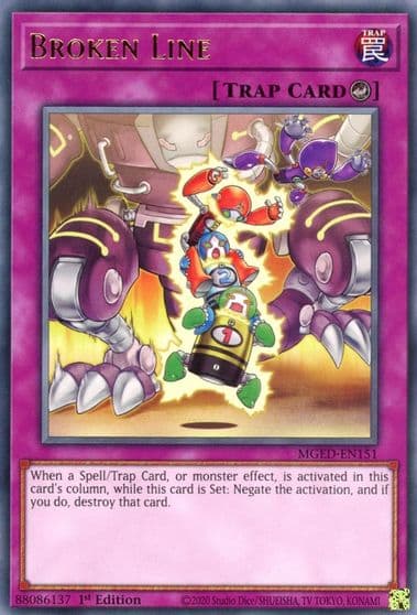 Broken Line Maximum Gold: El Dorado Yu-Gi-Oh! card