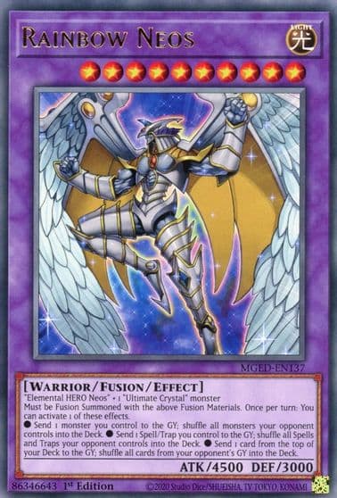 Rainbow Neos Maximum Gold: El Dorado Yu-Gi-Oh! card
