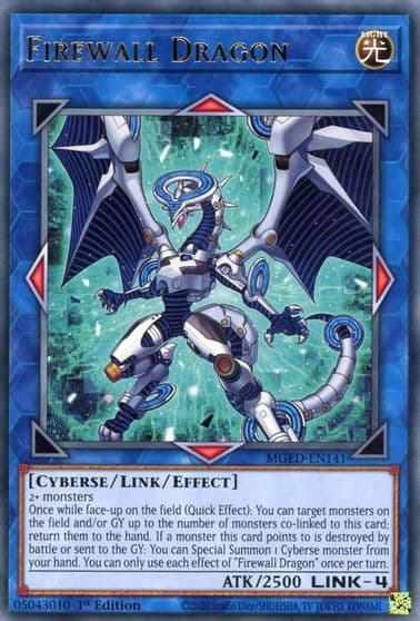 Firewall Dragon Teal Original Art Maximum Gold: El Dorado Yu-Gi-Oh! card