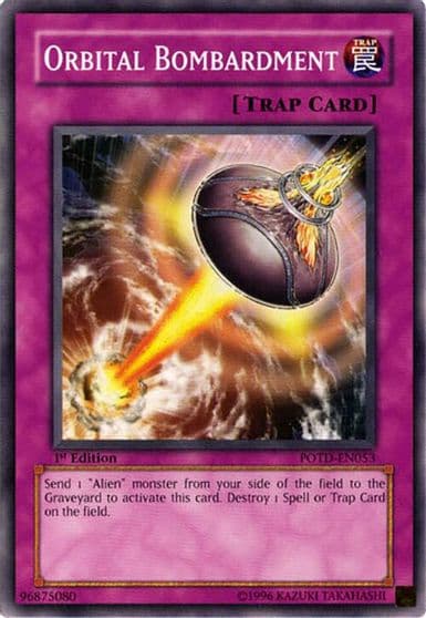 Orbital Bombardment Power of the Duelist Yu-Gi-Oh! card