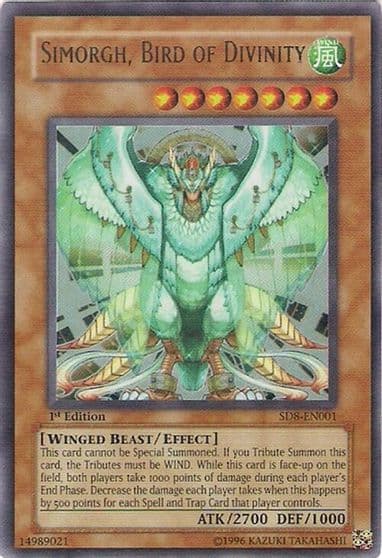 Simorgh Bird of Divinity Structure Deck: Lord of the Storm Yu-Gi-Oh! card