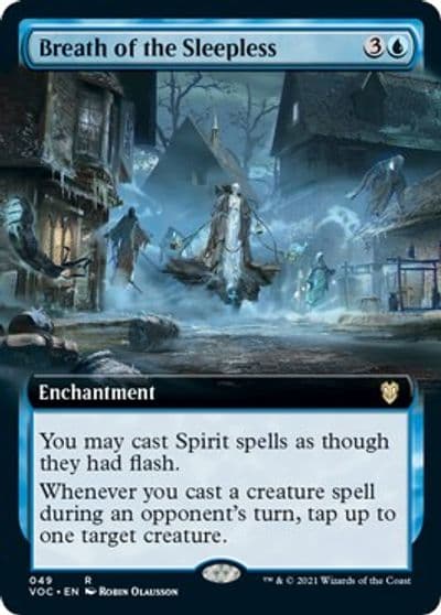 Breath of the Sleepless Extended Art Commander: Innistrad: Crimson Vow Magic card