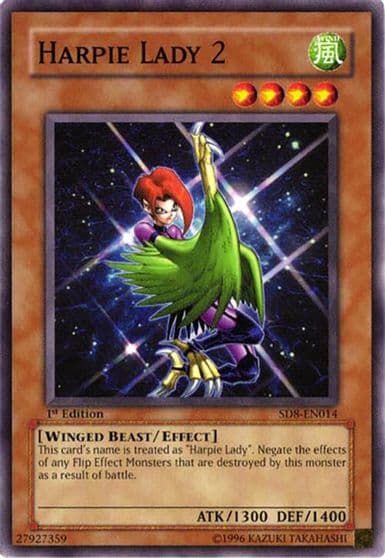 Harpie Lady 2 Structure Deck: Lord of the Storm Yu-Gi-Oh! card