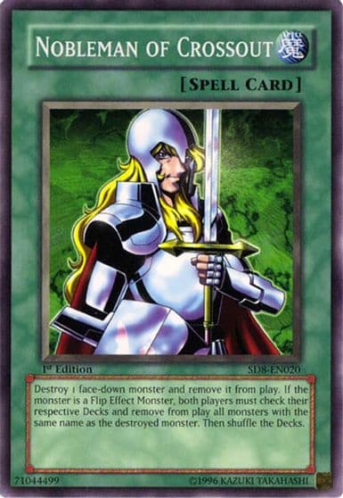 Nobleman of Crossout Structure Deck: Lord of the Storm Yu-Gi-Oh! card