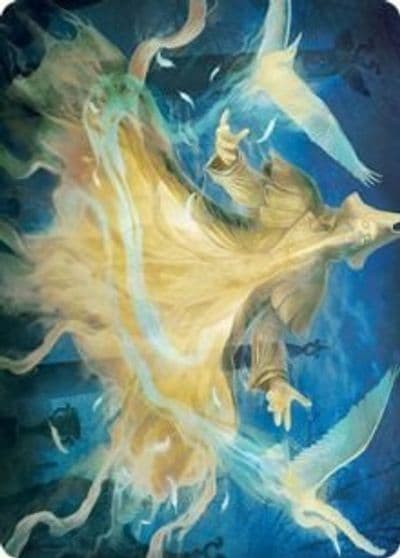 Heron Blessed Geist Art Card Art Series: Innistrad: Crimson Vow Magic card