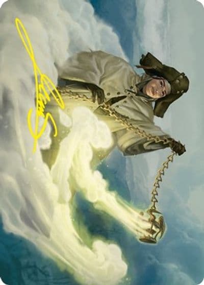 Traveling Minister Art Card Gold Stamped Signature Art Series: Innistrad: Crimson Vow Magic card