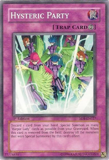 Hysteric Party Structure Deck: Lord of the Storm Yu-Gi-Oh! card